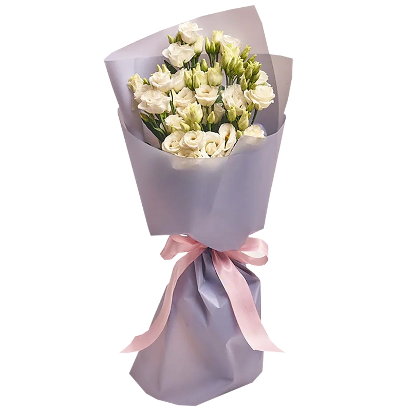 Букет из 5 белых эустом